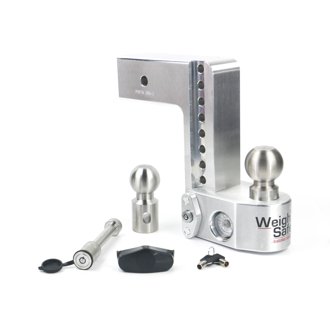Adjustable Drop Hitch - 8" Drop for 3" Shank w/Hitch Lock Pin