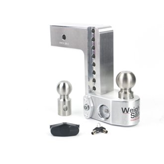Adjustable Drop Hitch - 8" Drop for 3" Shank