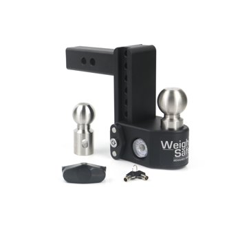 Steel Adjustable Drop Hitch - 6" Drop & 2" Shank