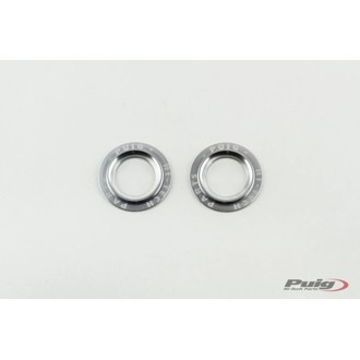 Spare - Anodized Aluminium Ring Set For Swing Arm Protection Silver
