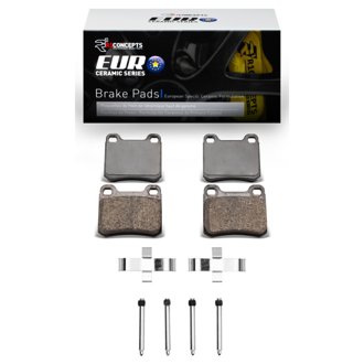 R1 Euro Ceramic Pads and Hardware Kit