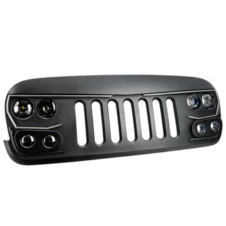 2007-2018 Jeep Wrangler JK Vector Series Full LED Grill Lighting