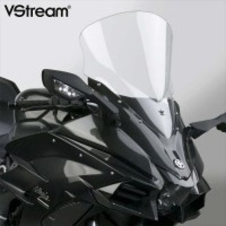 18-22 Kawasaki H2SX V Stream/ Wave Tall Windshield-Clear