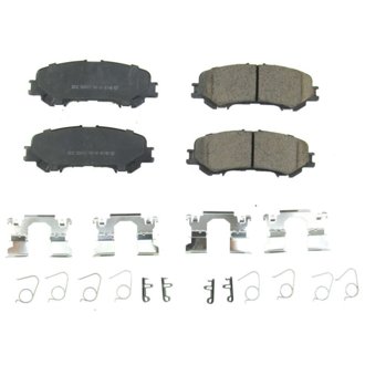 Z17 Low-Dust Ceramic Brake Pads with Hardware