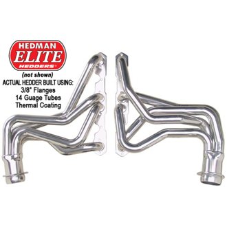 HD Silver Long-Tube EO Headers For 78-87 GM G-Body 283-400 No AIR