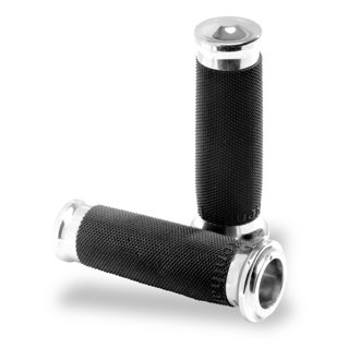 Contour Renthal Wrapped Grips - Chrome