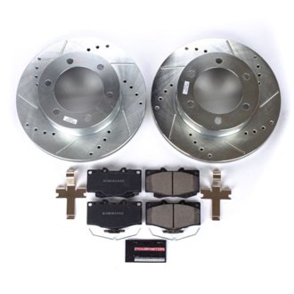 Z23 Daily Driver Carbon-Fiber Ceramic Brake Pad and Drilled & Slotted Rotor Kit