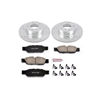 Z23 Daily Driver Carbon-Fiber Ceramic Brake Pad and Drilled & Slotted Rotor Kit