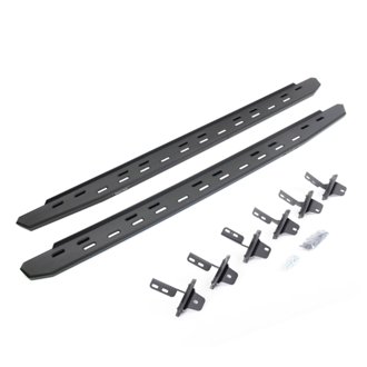 RB30 Slim Line Running Boards with Mounting Bracket Kit