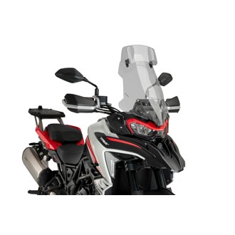 Touring Windshield With Visor Smoke