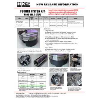 Lightweight Short Piston Pin Set D21 L56
