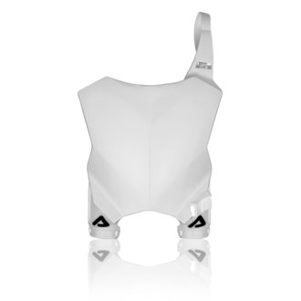 16-23 Kawasaki KX250F/ KX250/ KX250X/450X KX450F/KX450 Front Number Plate-Raptor 2 - White