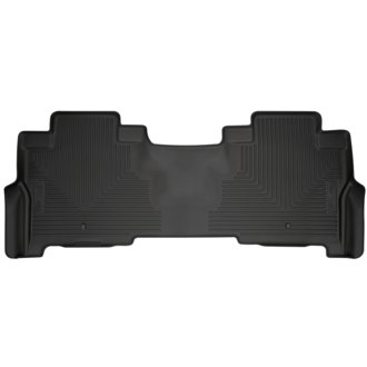 18-22 Ford Expedition WeatherBeater Second Row Black Floor Liners