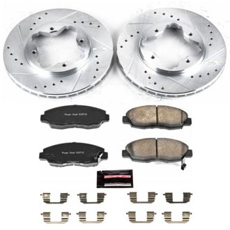 Z23 Daily Driver Carbon-Fiber Ceramic Brake Pad and Drilled & Slotted Rotor Kit
