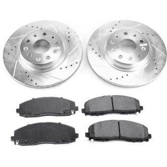 Z23 Daily Driver Carbon-Fiber Ceramic Brake Pad and Drilled & Slotted Rotor Kit