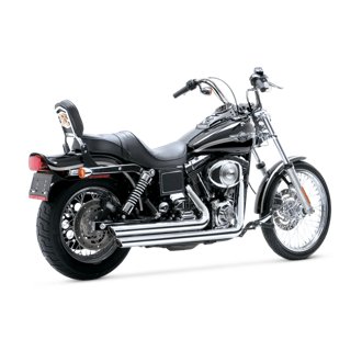 18-22 Harley-Davidson Softail/ Big Shots Staggered PCX Full System Exhaust - Chrome