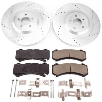 Z23 Daily Driver Carbon-Fiber Ceramic Brake Pad and Drilled & Slotted Rotor Kit