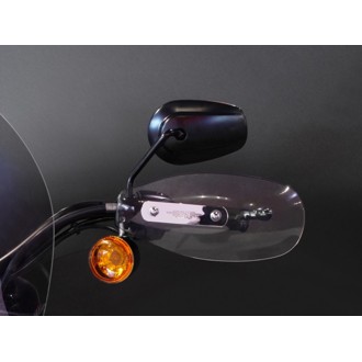 09-18 Harley-Davidson XL 833-1200 Sportster Hand Deflectors-Lt Tint