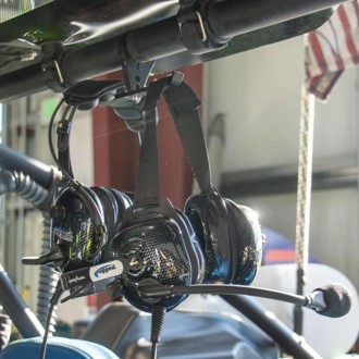 Dual Headset Hanger with Bar Mount 1.25 Inches Tube Diameter