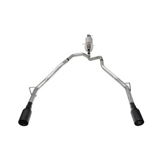Corsa 25-26 Ram 2.5in Stainless Steel Sport Cat-back Dual Rear Exit 5.0in Black Tips