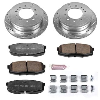 Z36 Truck and SUV Carbon-Fiber Ceramic Brake Pad and Drilled & Slotted Rotor Kit