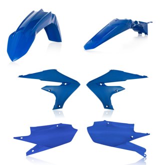 18+ Yamaha YZ250F/ YZ450FX/WR450F/YZ250FX/WR250F/ YZ450F Plastic Kit - Blue