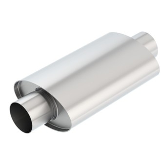 XR-1 Multi-Core 3in Ctr-Ctr Oval 12in x 4.25in x 7.88in Rotary Engine Equipped Racing Muffler