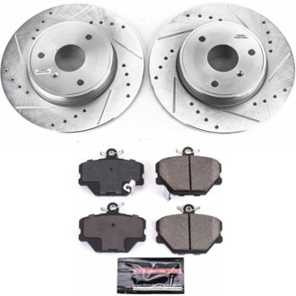 Z23 Daily Driver Carbon-Fiber Ceramic Brake Pad and Drilled & Slotted Rotor Kit
