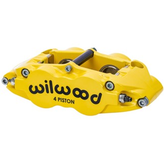 Wilwood caliper FNSL4R 1.12/1.12 1.10 rotor yellow
