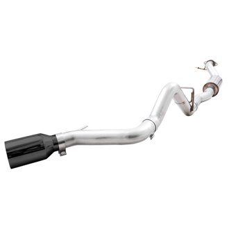 AWE 0FG Catback Exhaust for Ford Bronco with BashGuard™ - Single 5"  Tip
