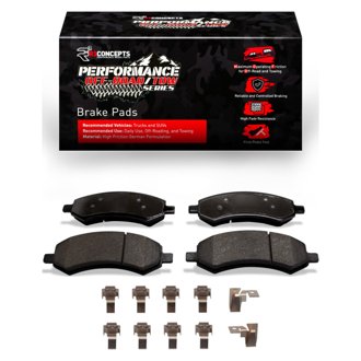 Performance Off-Road/Tow Brake Pads And Hardware Kit