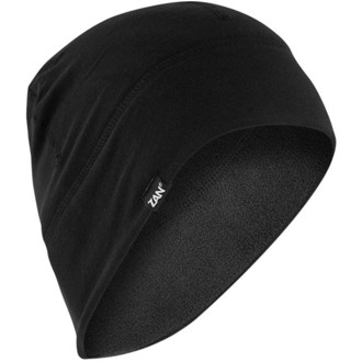 Zan Helmet LINER/BEANIE Sportflex UPF50+ Fleece Lined Black