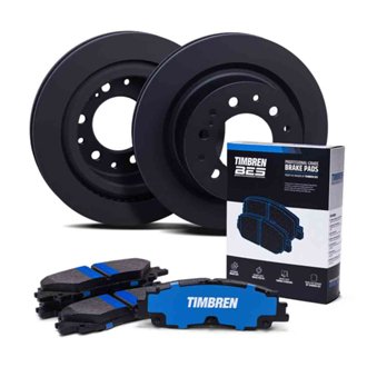 Bes Complete Severe-Duty Brake Upgrade Kit - Pad And Rotor System