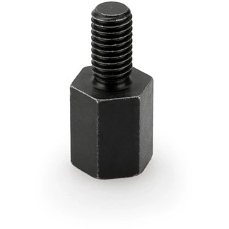 Rearview Adaptor To Lever Axle Black