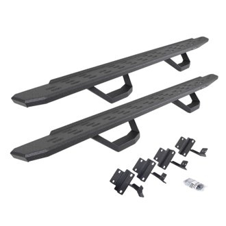 RB30 Running Boards with Mounting Brackets, 2 Pairs Drop Steps Kit