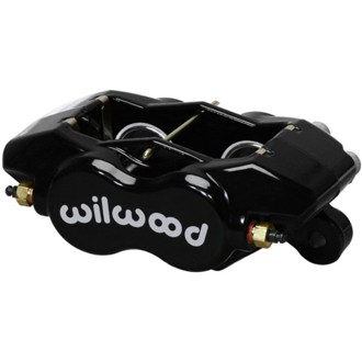 Wilwood Caliper-Forged Dynalite-Black 1.75in Pistons 1.00in Disc