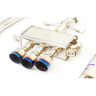 17-19 Honda Civic Type R Q300 Triple Titanium Tip Cat-back Exhaust