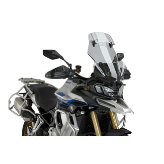 Touring Windshield With Visor Smoke