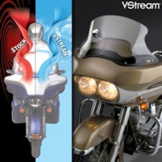 98-13 HD FLTR/X RoadGlide/FLTRU/FLTRUSE RoadGlide Ultra VS Mid/Std. Windshield-Tint