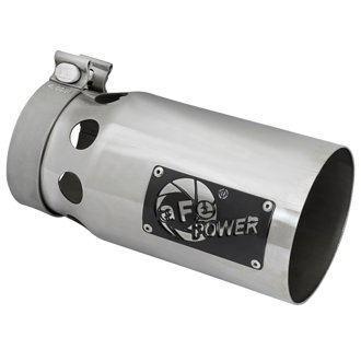 Rebel XD Series 409 Stainless Steel Clamp-on Exhaust Tip Polished