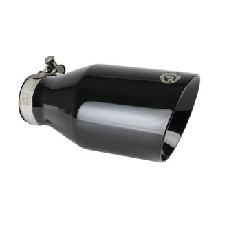 MACH Force-Xp 409 Stainless Steel Clamp-on Exhaust Tip Black