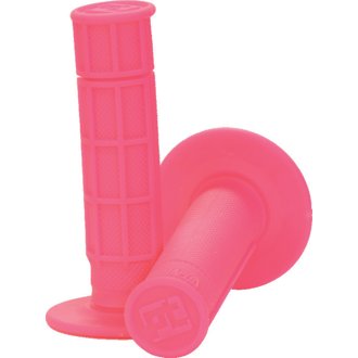 1/2 Waffle Grips - Neon Pink