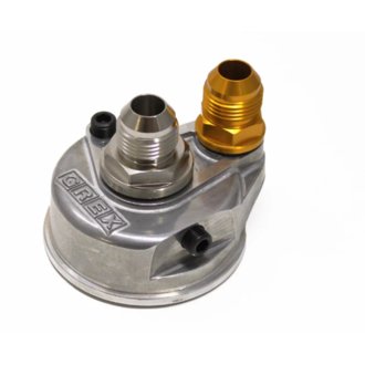 Oil Cooler Block Type-F Assembly 3/4x16 AN10