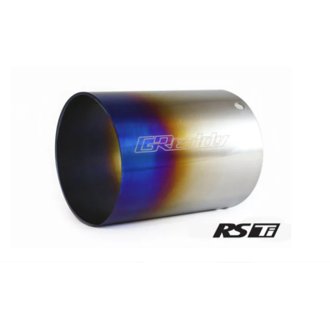 Burnt Titanium Tip 115mm Diameter 150mm Length (Revolution RS/RS-TI/RS-Race) - 160 Rev RS (L