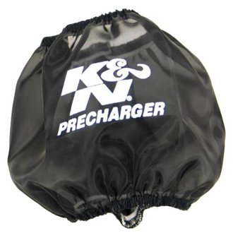 PreCharger Round Straight Air Filter Wrap for 01-14 Honda TRX500 - Black