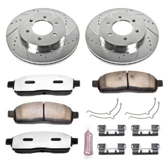 Z36 Truck and SUV Carbon-Fiber Ceramic Brake Pad and Drilled & Slotted Rotor Kit