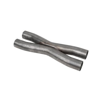 Corsa PRO-Series 304SS Standalone X-Pipe 2.5in Dual Inlet / Dual Outlet - 19.1in OAL