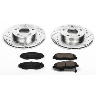 Z23 Daily Driver Carbon-Fiber Ceramic Brake Pad and Drilled & Slotted Rotor Kit