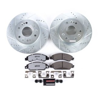Z36 Truck and SUV Carbon-Fiber Ceramic Brake Pad and Drilled & Slotted Rotor Kit