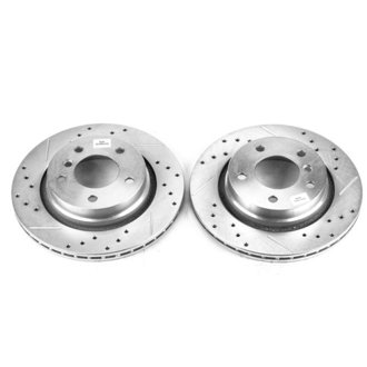 Evolution Performance Drilled And Slotted Rotor Pair